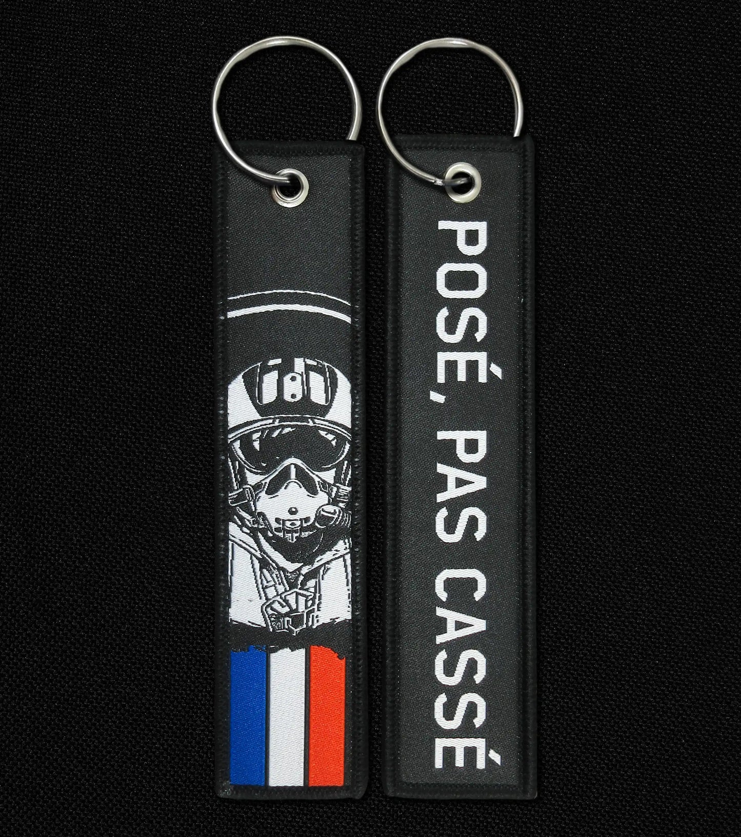 Flamme porte-clés - Posé pas cassé