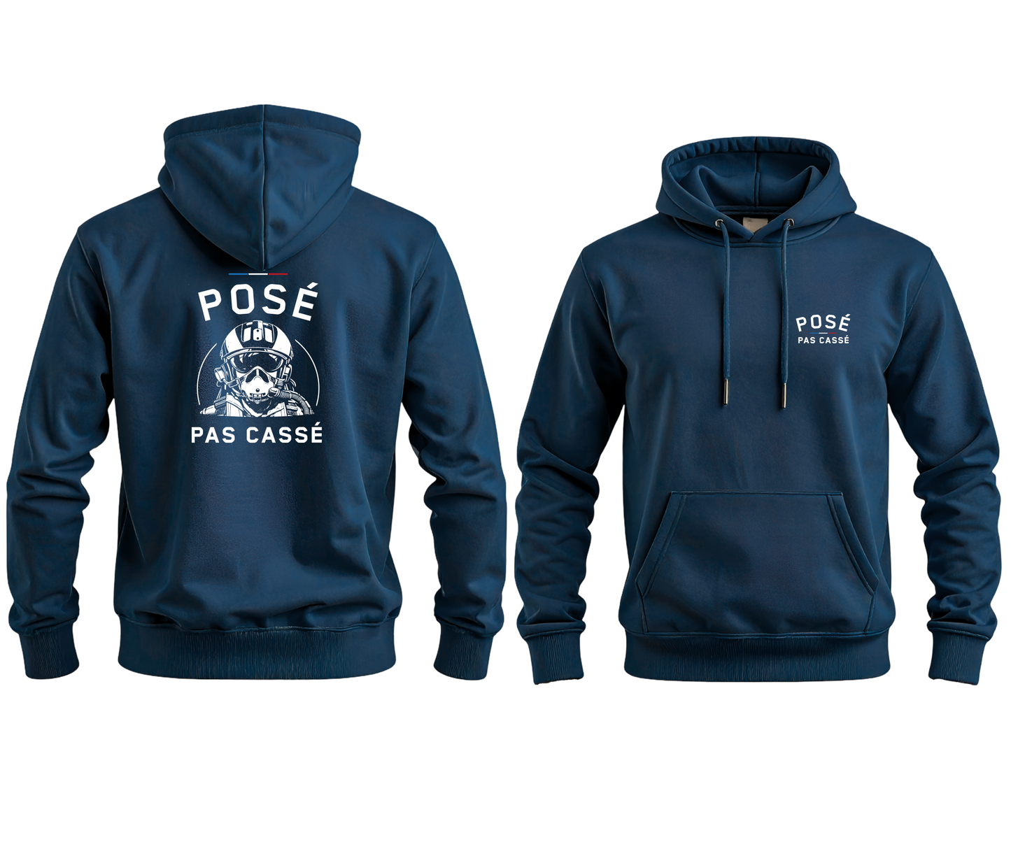 Sweat "Posé pas cassé"